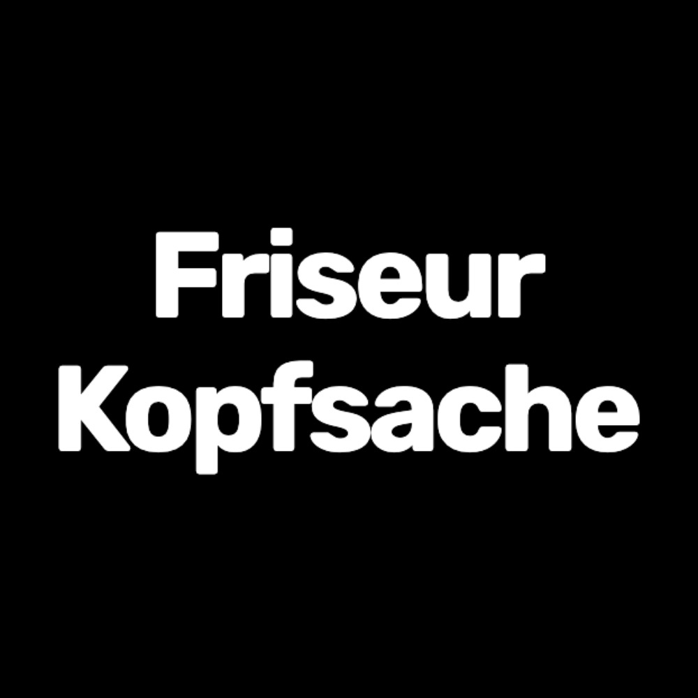 Logo des Unternehmens: Friseur Kopfsache