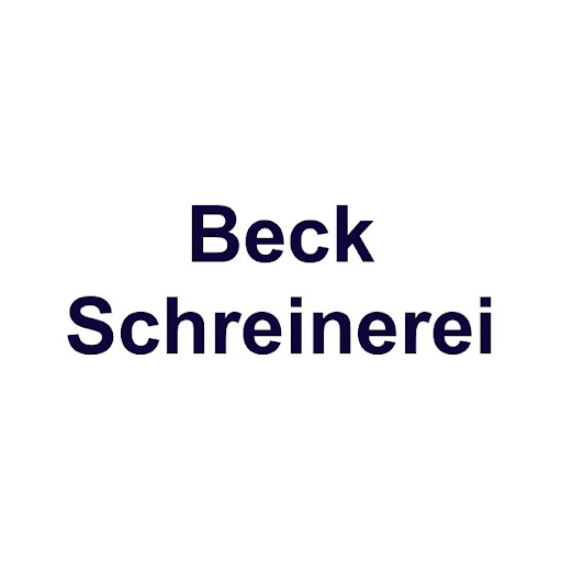 Logo des Unternehmens: Beck Schreinerei