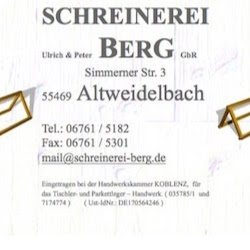 Schreinerei Berg Gbr