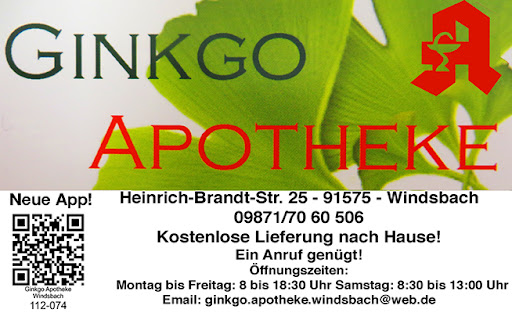 Logo des Unternehmens: Ginkgo Apotheke