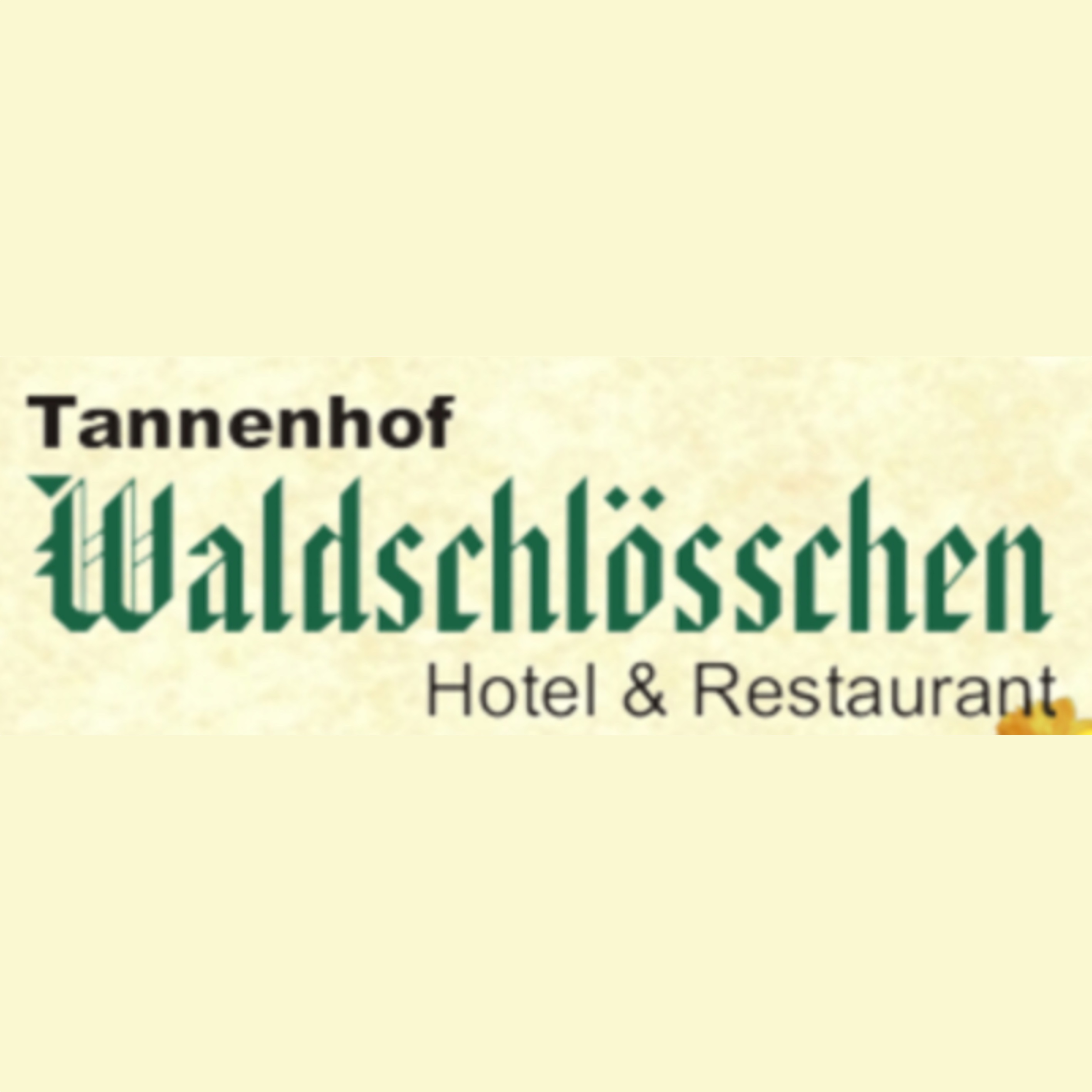 Logo des Unternehmens: Waldschlösschen Hotel & Restaurant