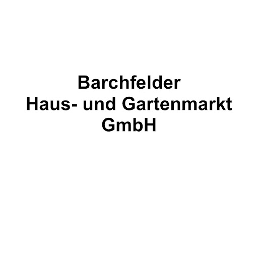Logo des Unternehmens: Barchfelder Haus- und Gartenmarkt GmbH