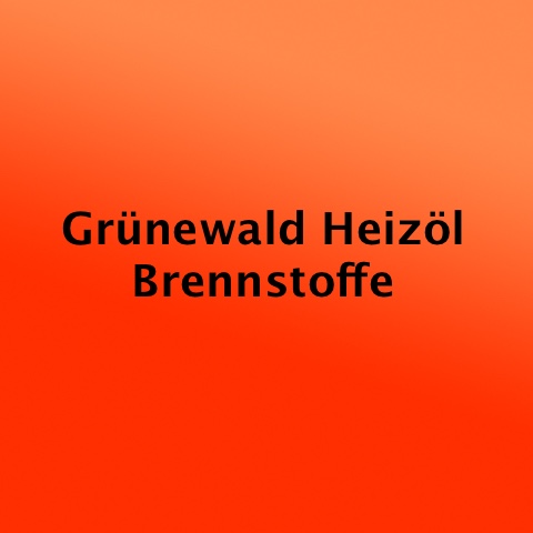 Logo des Unternehmens: Grünewald Heizöl