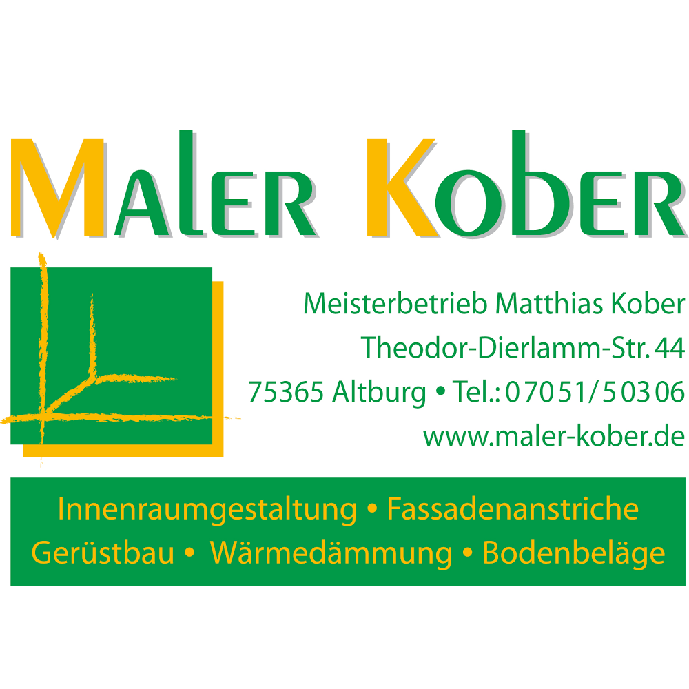 Logo des Unternehmens: Malerbetrieb Matthias Kober