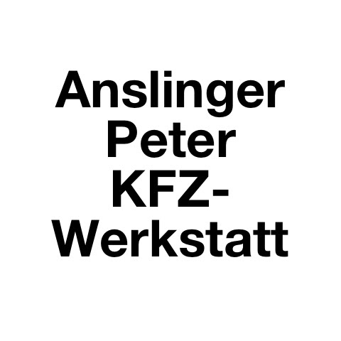 Logo des Unternehmens: Anslinger Peter KFZ-Werkstatt