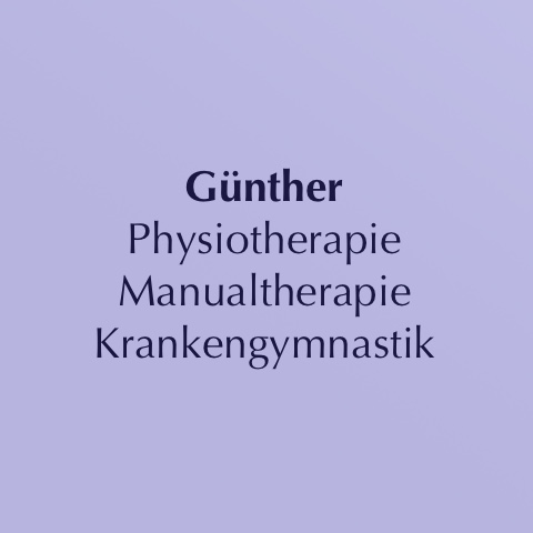 Wilhelm Günther Praxis Für Physiotherapie