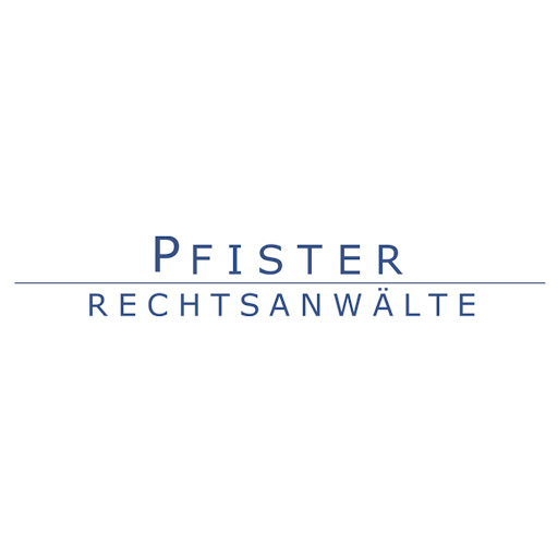 Logo des Unternehmens: Anwaltskanzlei Pfister Dr. Clemens Pfister