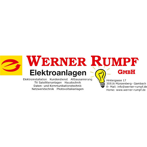 Logo des Unternehmens: Werner Rumpf GmbH Elektroanlagen
