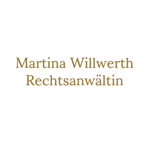 Logo des Unternehmens: Martina Willwerth Rechtsanwältin