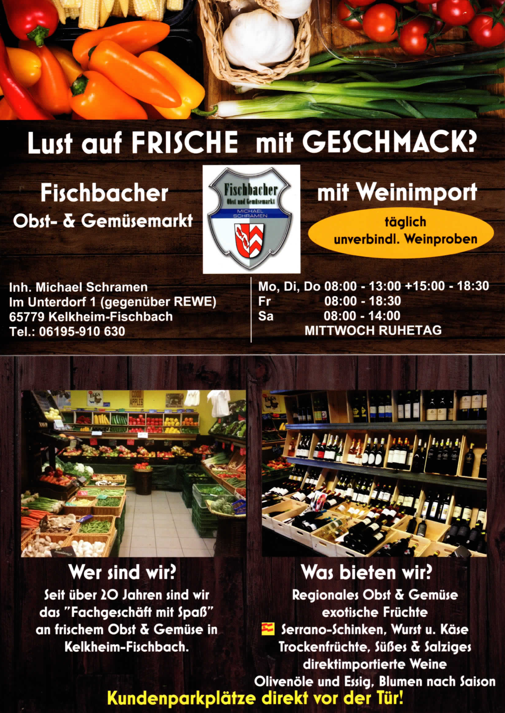 Fischbacher Obst- Und Gemüsemarkt Inh. Michael Schramen