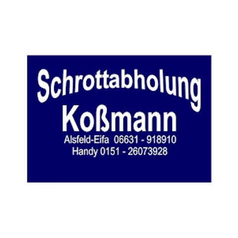 Logo des Unternehmens: Schrottabholung Koßmann, Inh. Frank Koßmann