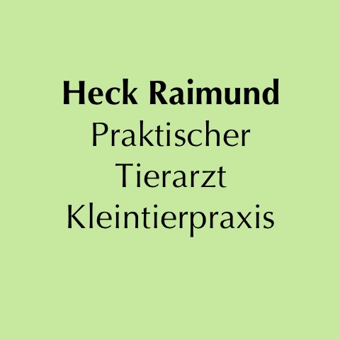 Logo des Unternehmens: Raimund Heck Tierarzt