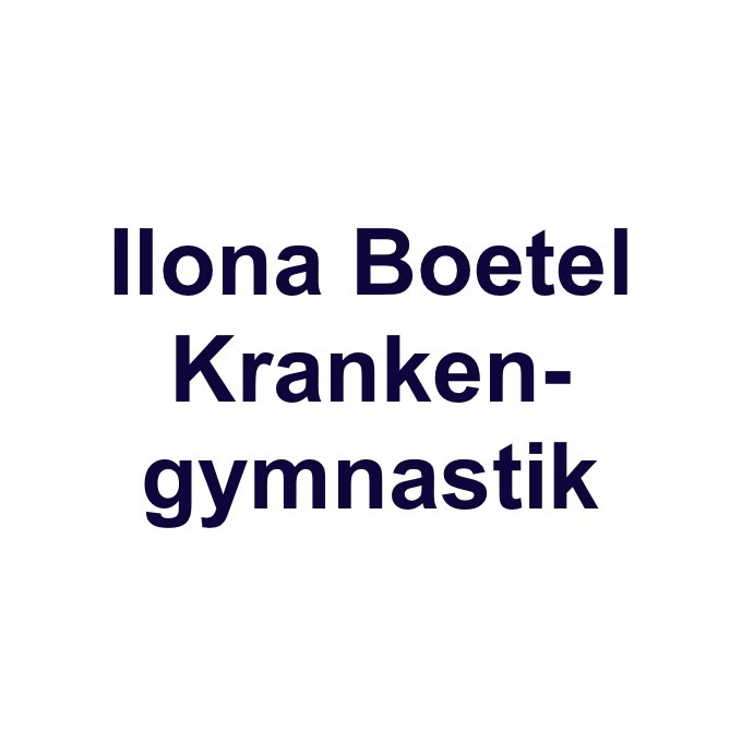 Ilona Boetel Krankengymnastik