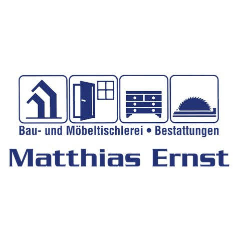 Logo des Unternehmens: Matthias Ernst Bau- u. Möbeltischlerei + Bestattungen