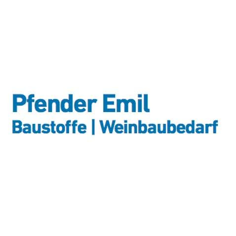 Pfender Emil Baustoffe