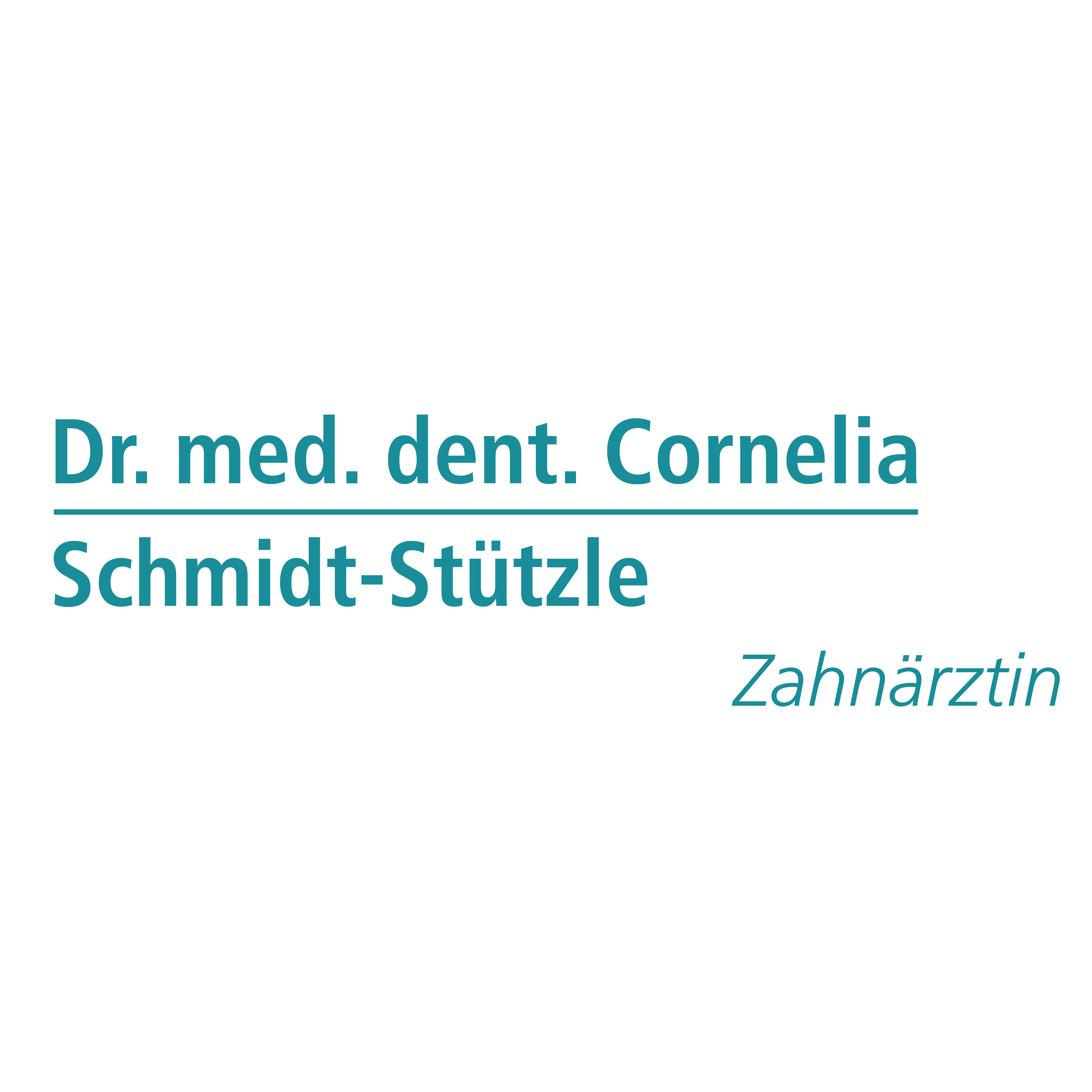 Dr. Cornelia Schmidt-Stützle Zahnärztin