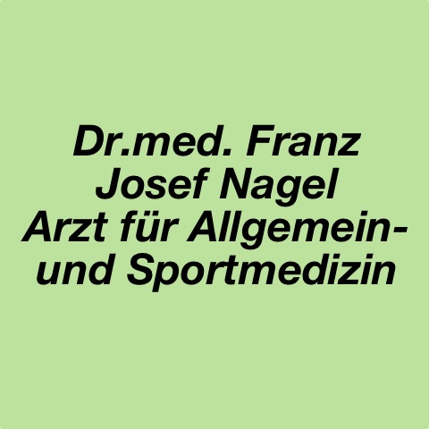 Dr. Med. Josef Nagel Arzt Für Allgem. Und Sportmedizin