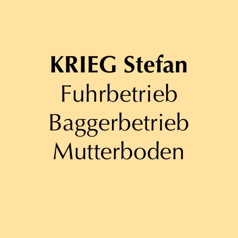 Krieg Stefan Fuhrbetrieb