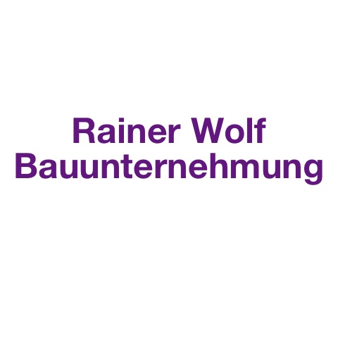 Logo des Unternehmens: Rainer Wolf Bauunternehmung