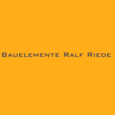 Ralf Riede Bauelementedienst