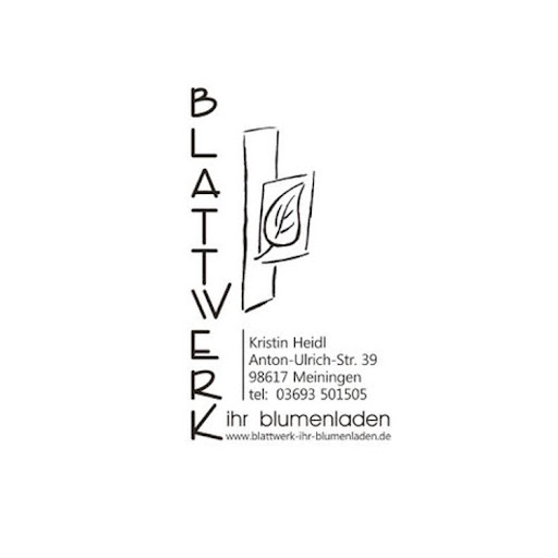 Logo des Unternehmens: Blattwerk - Ihr Blumenladen