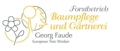 Logo des Unternehmens: Forstbetrieb, Baumpflege und Gärtnerei Georg Faude