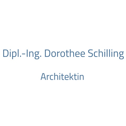 Logo des Unternehmens: Dipl. Ing. Dorothee Schilling Architektin