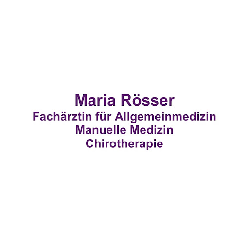 Maria Rösser Fachärztin für Allgemeinmedizin