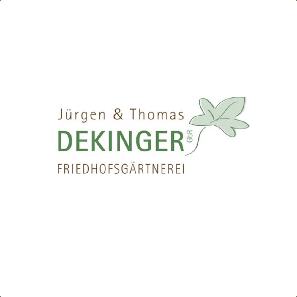 Logo des Unternehmens: Jürgen & Thomas Dekinger GbR Friedhofsgärtnerei