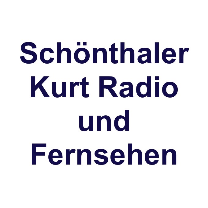 Schönthaler Kurt Radio Und Fernsehen