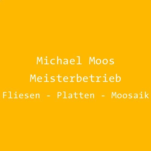 Logo des Unternehmens: Michael Moos Fliesenleger-Meisterbetrieb