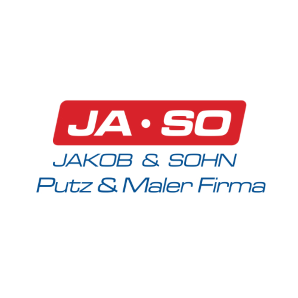 Logo des Unternehmens: JA•SO Jakob & Sohn Putz & Malerfirma
