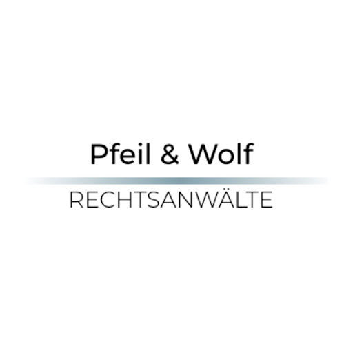Logo des Unternehmens: Rechtsanwälte Pfeil & Wolf