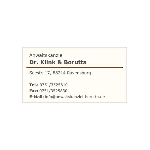 Borutta Bernd Rechtsanwalt