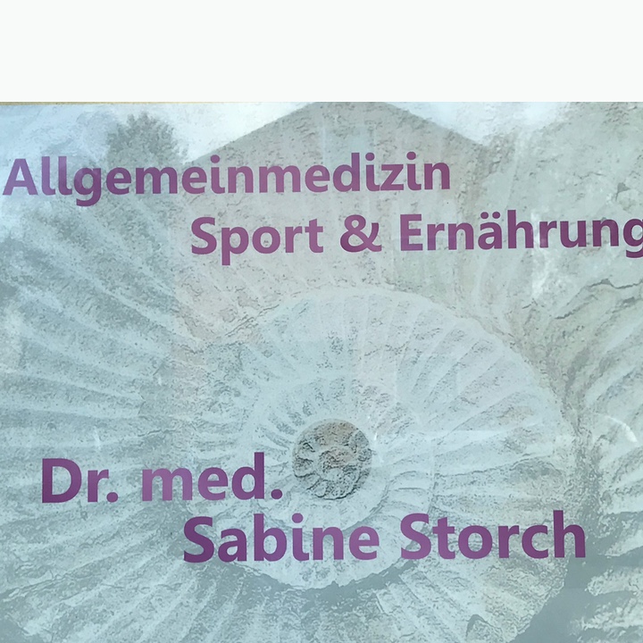 Dr. Med. Sabine Storch Fachärztin Für Allgemeinmedizin