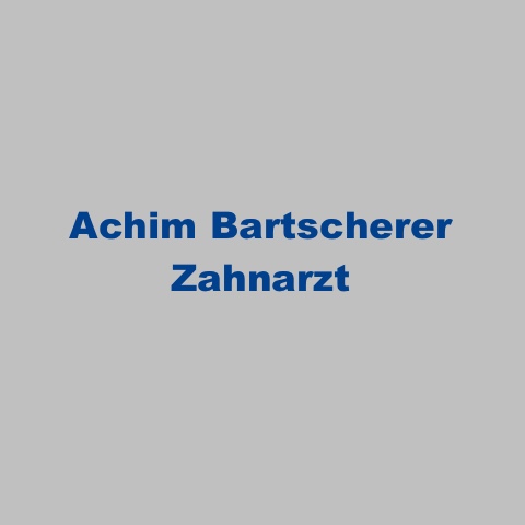 Logo des Unternehmens: Achim Bartscherer Zahnarzt