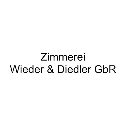 Logo des Unternehmens: Wieder & Diedler GbR Zimmerei