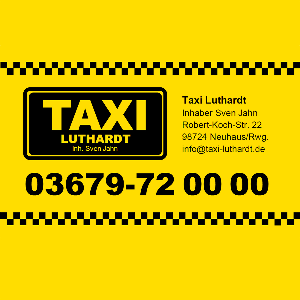 Logo des Unternehmens: Taxi-Luthardt Inh. Sven Jahn
