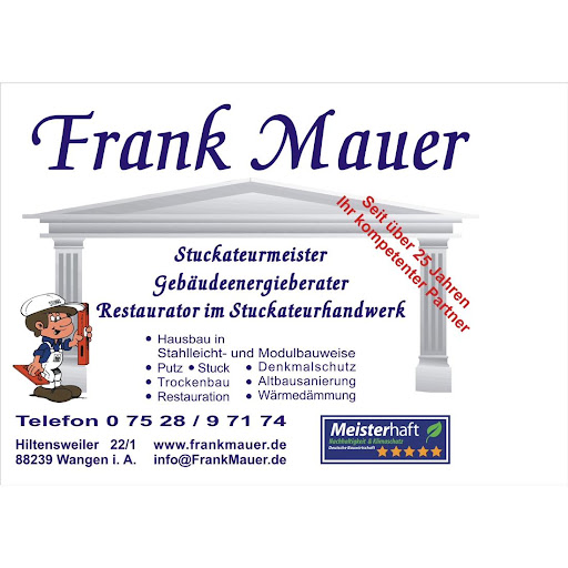 Frank Mauer Stuck- Und Putzarbeiten