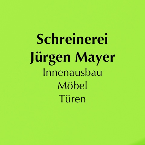 Logo des Unternehmens: Jürgen Mayer Schreinerei