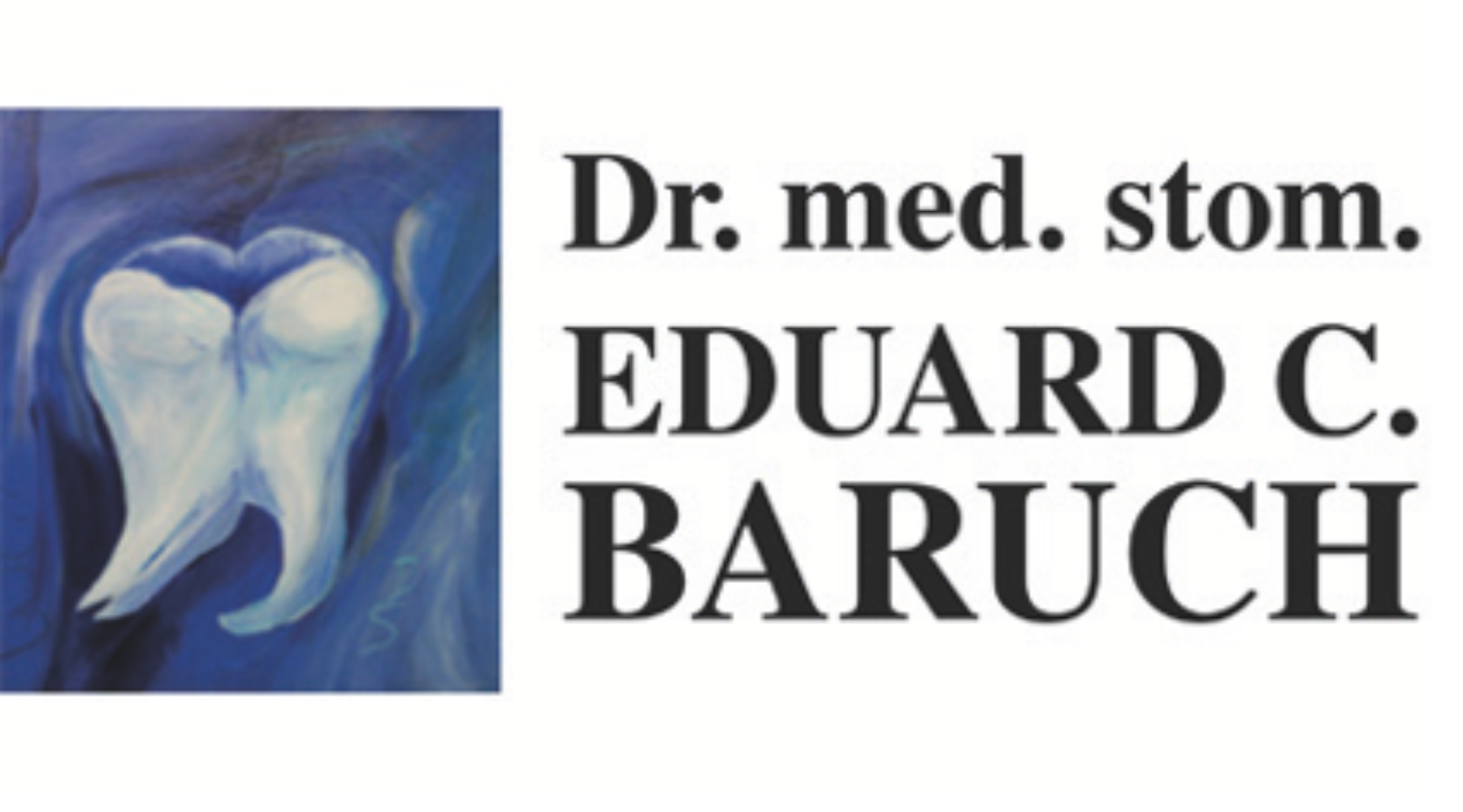 Logo des Unternehmens: Dr. med. stom. (RO) Eduard Baruch Zahnarzt