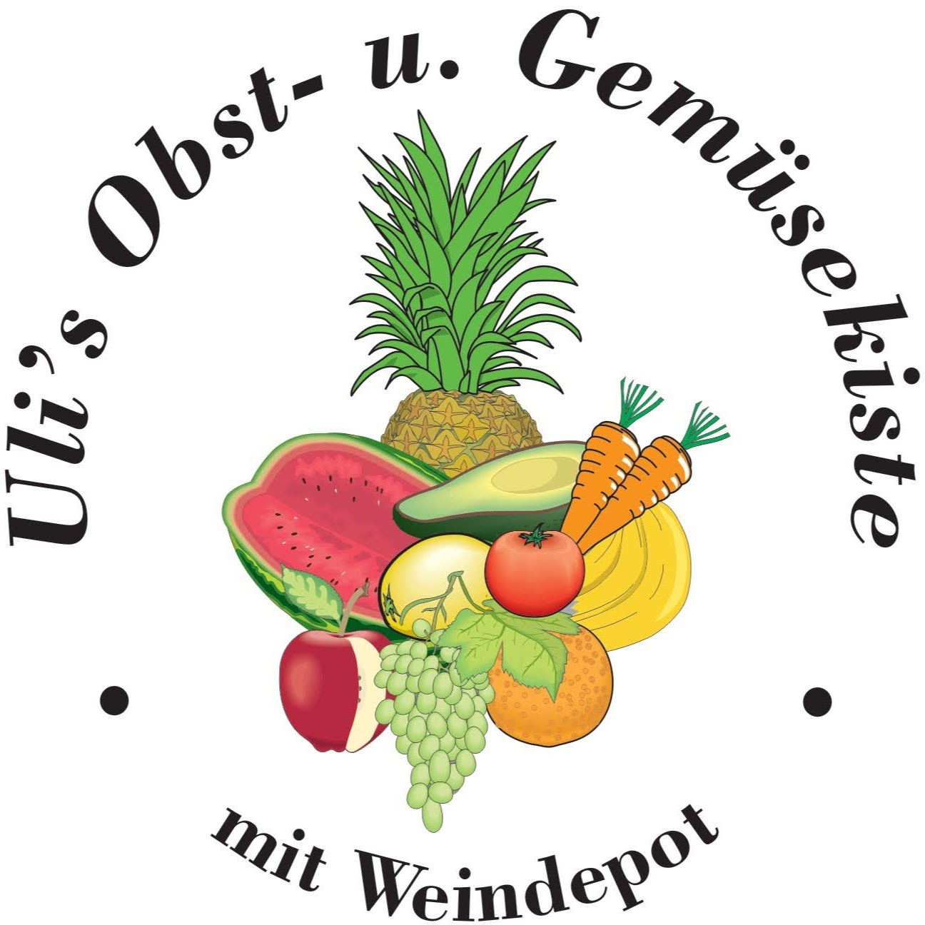 Ulis Obst- U. Gemüsekiste Mit Weindepot