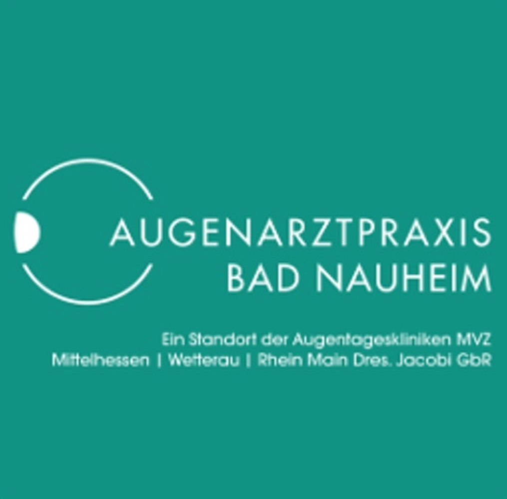Logo des Unternehmens: Augenarztpraxis Bad Nauheim, Augentageskliniken MVZ Dres. Jacobi GbR