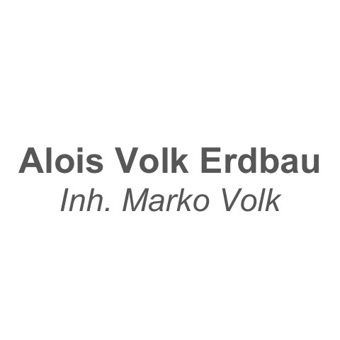 Logo des Unternehmens: Alois Volk Erdbau Inh. Marko Volk
