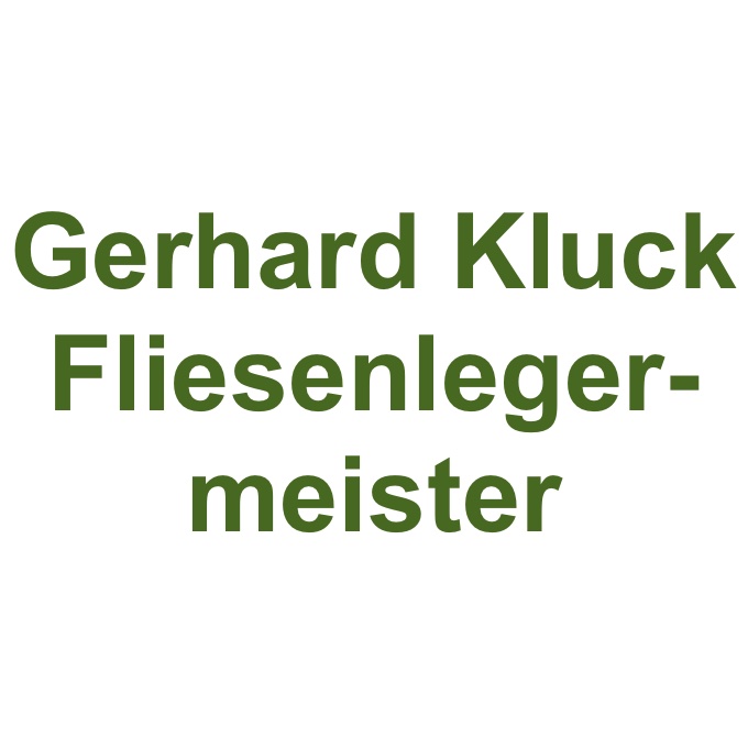 Gerhard Kluck Fliesenlegermeister