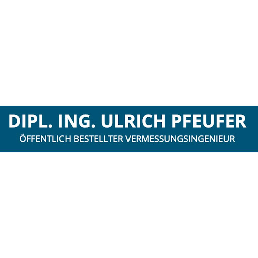 Logo des Unternehmens: Dipl. Ing. Ulrich Pfeufer Öffentlich bestellter Vermessungsingenieur