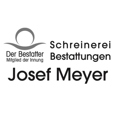 Logo des Unternehmens: Josef Meyer Schreinerei • Innenausbau • Bestattungen