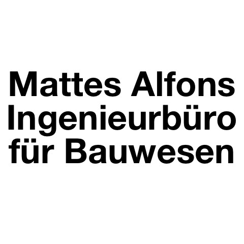 Logo des Unternehmens: Mattes Alfons Ingenieurbüro für Bauwesen