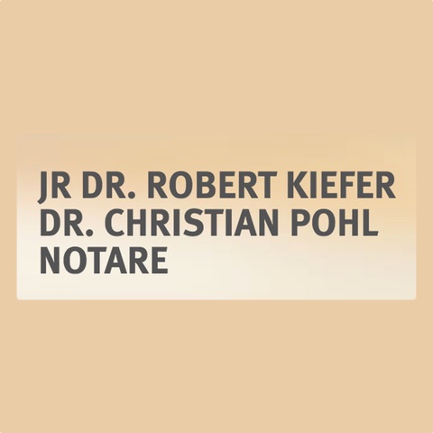 Justizrat Dr. Jur. Robert Kiefer Und Dr. Jur. Christian Pohl