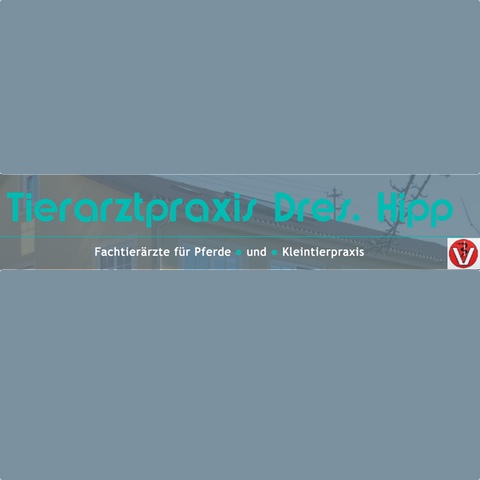 Logo des Unternehmens: Dres. med. vet. Reinhild u. Klaus-Peter Hipp Tierarztpraxis